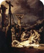 REMBRANDT Harmenszoon van Rijn The Lamentation over the Dead Christ USA oil painting artist